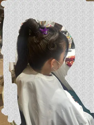 ヘアアレンジ HempBeauty 浅野アサミのヘアスタイル