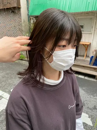 ショート カラー ブリーチ指名No.1 Daikiのヘアスタイル