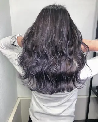 ロング カラー mimiiy梅田 中崎町ハイトーンのヘアスタイル