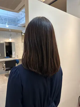 セミロング 町田/透け感/透明感 Shibuのヘアスタイル