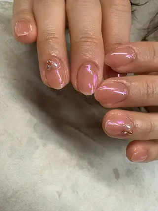 ロング カラー ヘアアレンジ キッズ ネイル マツエク・マツパ アイブロウ 福田 加奈のネイルデザイン