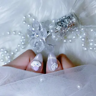 ネイル Yudia🩵 Yuiのネイルデザイン