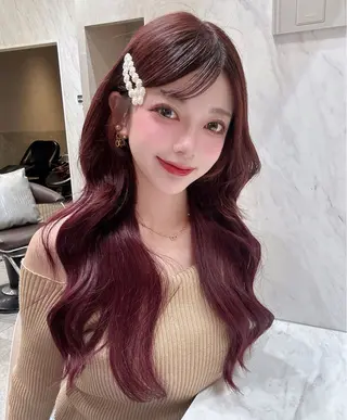 セミロング Lond  mare 🦋ayana🦋のヘアスタイル