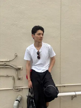 メンズ ️🩵RINKA/ ハイトーンカラー🩵のヘアスタイル