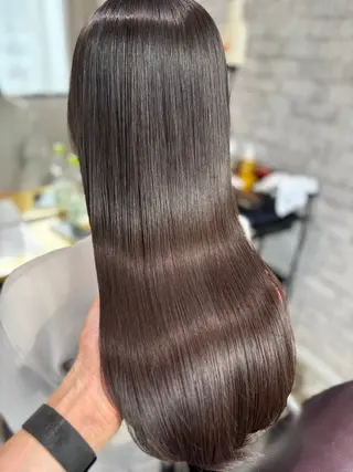 セミロング 心斎橋/縮毛矯正/ 髪質改善　吉見勇亮のヘアスタイル