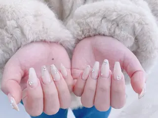 ネイル Momo チップ長さ出し専門店のネイルデザイン