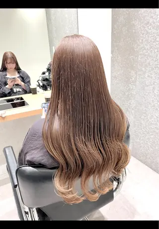 ロング ORON HAIRWORKS所属・萩森 龍也のヘアスタイル