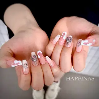 ネイル HAPPINAS ののかのネイルデザイン
