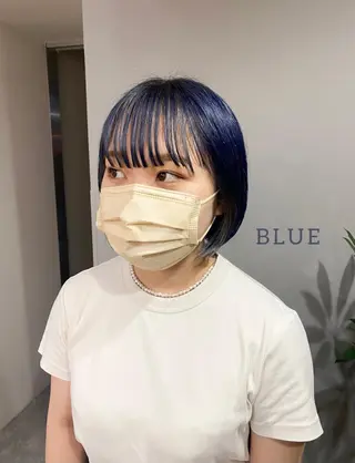 ショート カラー ヘアアレンジ ボブ /ニュアンス/ satomi🧸💖のヘアスタイル