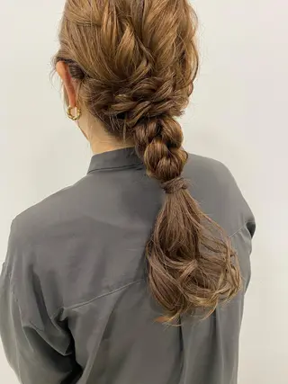 ヘアアレンジ 滝本 里実のヘアスタイル