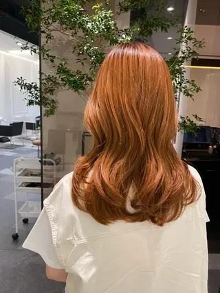 ロング 巻ける縮毛矯正/艶 カラーchika🩵のヘアスタイル