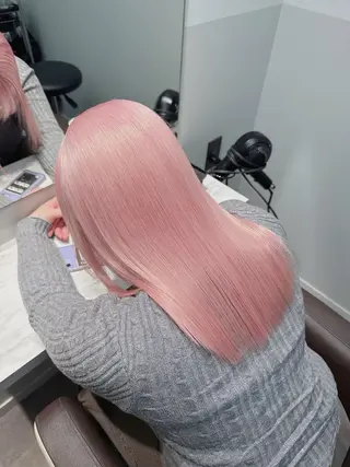 セミロング カラー ヘアアレンジ メンズ キッズ SALOWIN所属・ハイトーン美容師 MASATOのヘアスタイル