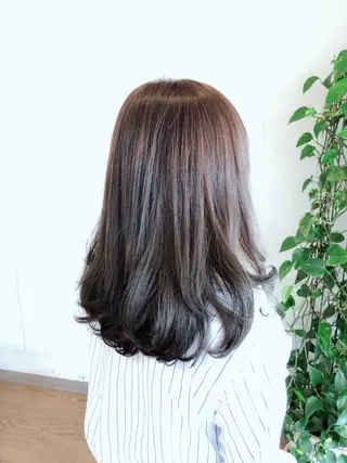 セミロング カラー パーマ bios hair(ビオスヘアー)所属・笠井 茂宗のヘアスタイル
