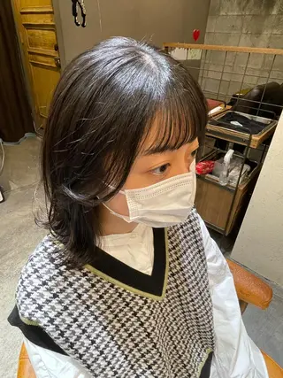 ミディアム Lycka所属・ナギサ/ 大分森町のヘアスタイル