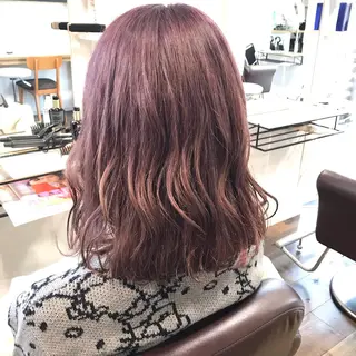 ミディアム カラー Hair Musee   柱店所属・topstylist 吉住 早織のヘアスタイル