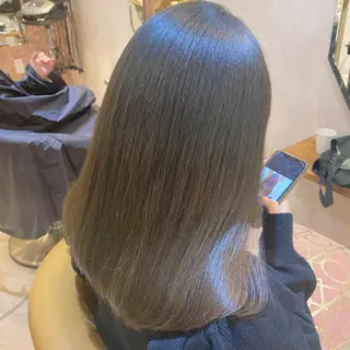 ミディアム 代表山口ひな 髪質改善のプロのヘアスタイル