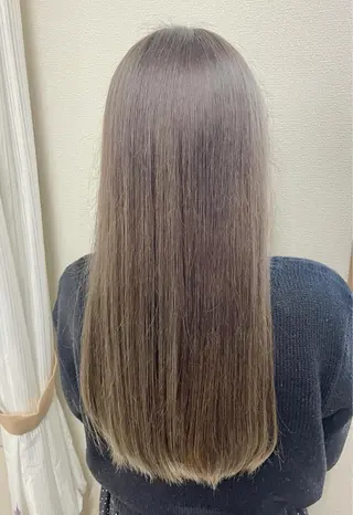 ロング カラー ケアブリーチ /髪質 改善/古橋圭史郎のヘアスタイル