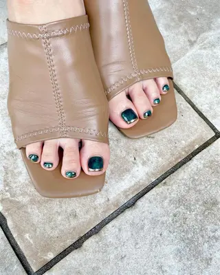 ネイル 甲府市徳行 🧸prunelleのネイルデザイン