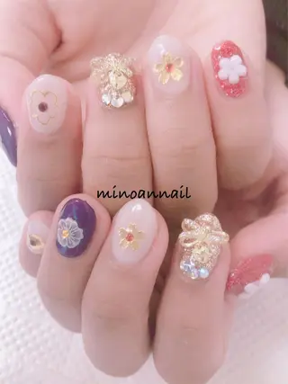 ネイル 美ノ庵ネイルサロン メトロポリタン前店のネイルデザイン