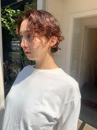 ショート カラー ネイル 【takk】 ナカヤママサヨシのヘアスタイル