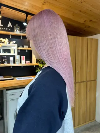 ロング カラー メンズ 🧸艶々韓国ヘア 🧁mizunaのヘアスタイル