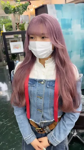 ロング カラー verde所属・ノザキ　カイシ /武蔵小山のヘアスタイル