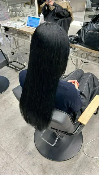 ロング カラー himari💜 暖色カラー/レイヤーのヘアスタイル