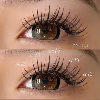 マツエク・マツパ 𝐓𝐢𝐞𝐥𝐞 Asukaのマツエク・マツパデザイン