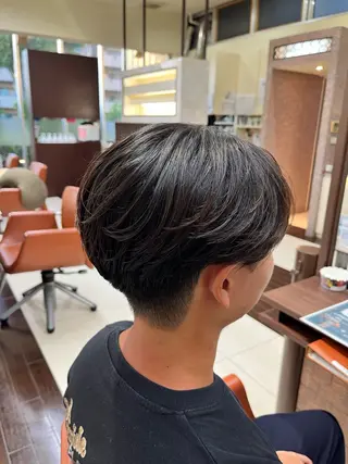 ショート パーマ メンズ AROH  men's cut&men's perm 船橋店所属・🧊メンズ特化🧊 高木航希のヘアスタイル