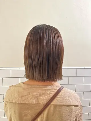 ミディアム カラー 🦮shiori アイドルオタク🦮のヘアスタイル