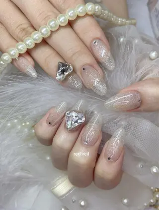 ロング ネイル 長さ出し専門 nynaのネイルデザイン