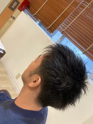 ショート メンズ 佐々木 和樹のヘアスタイル