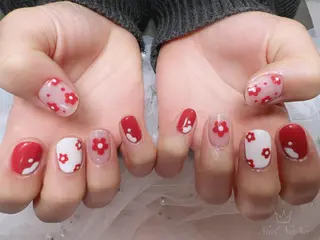 ショート カラー ネイル Nail NaNaのネイルデザイン