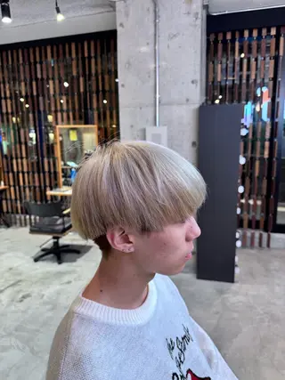 メンズ 透明感カラー/ 艶カラー/将生のヘアスタイル