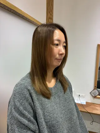 ミディアム ˗ˏˋBALEˎˊ˗ あけの🌙のヘアスタイル