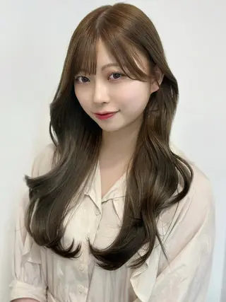 ロング カラー FERiCIA.  表参道所属・レイヤーカット 🪄吉野翔悟のヘアスタイル