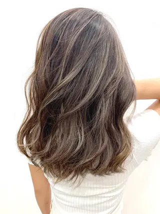 ロング カラー 酸性ストレート/ブリ ーチなし/中村 匠のヘアスタイル