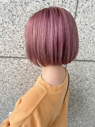 ショート ハイトーン/ベージュ 指名No.1荒木涼太のヘアスタイル