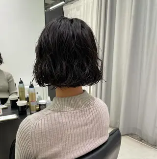 ミディアム パーマ キッズ オトナヘア🌸 harukaのヘアスタイル