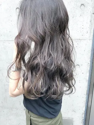 ロング カラー ヘアアレンジ 似合わせ専門美容師 なかじまのヘアスタイル
