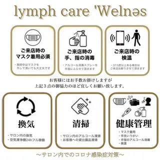lymph care 'Welnəsのエステ・リラクイメージ