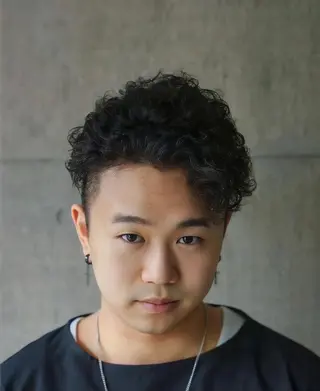 ショート メンズ パーマ HairMake Billowのヘアスタイル