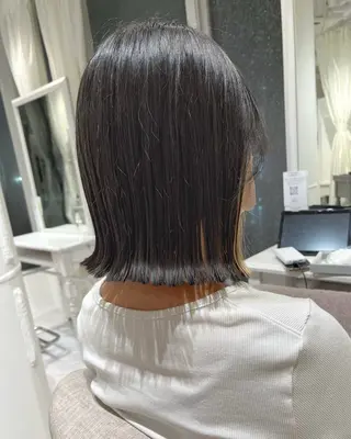 ミディアム ボブ/レイヤー/ 茉莉花のヘアスタイル