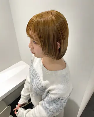 ショート カラー 佐野 えり奈のヘアスタイル