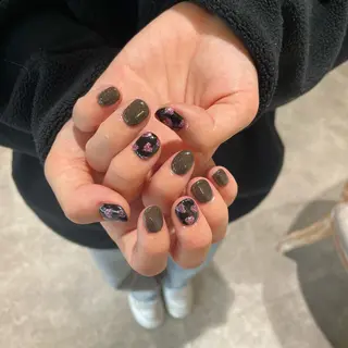 ネイル ハイトーン🦄ネイル 💞のぶちのネイルデザイン