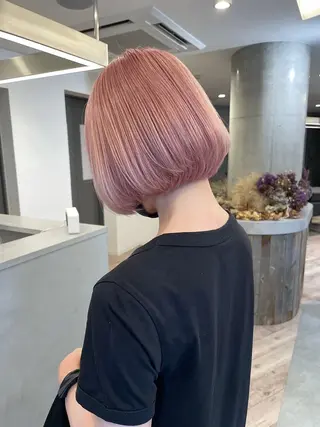 ショート ケアブリーチ🌟 ♢WATARU♢のヘアスタイル