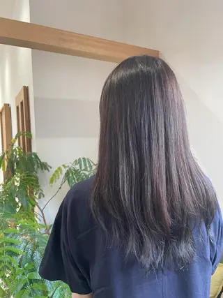 カラー mopa所属・mopa_kaede 暖色カラー/ロングのヘアスタイル