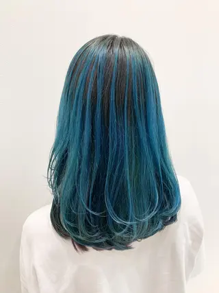 ロング 🍀ケアブリーチ カラー🍀坂井のヘアスタイル