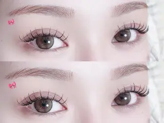 マツエク・マツパ ハルカ🎀まつパ/束 感マツエク/フラットのマツエク・マツパデザイン