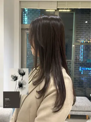 カラー 伊沢 美憂 ⌇﻿銀座アシスタントのヘアスタイル